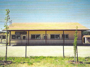Photo of New Library Building in 1997